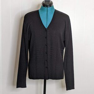 Carlisle Woman's Silk Knitted Cardigan. Size M.